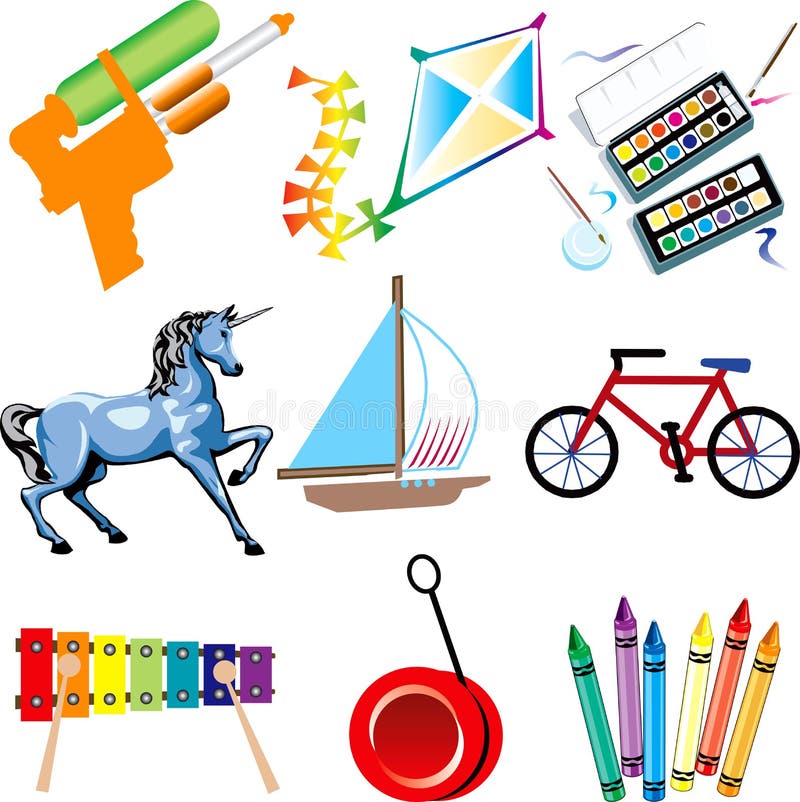 Graphismes de jouet illustration stock Graphismes de jouet illustration stock