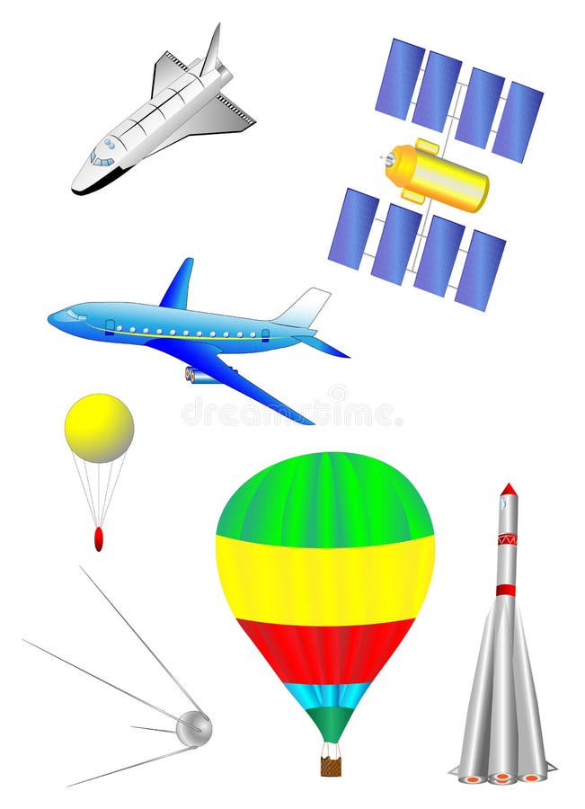 Graphismes de l'astronautique et de l'espace réglés. Vecteur illustration libre de droits Graphismes de l'astronautique et de l'espace réglés. Vecteur illustration libre de droits