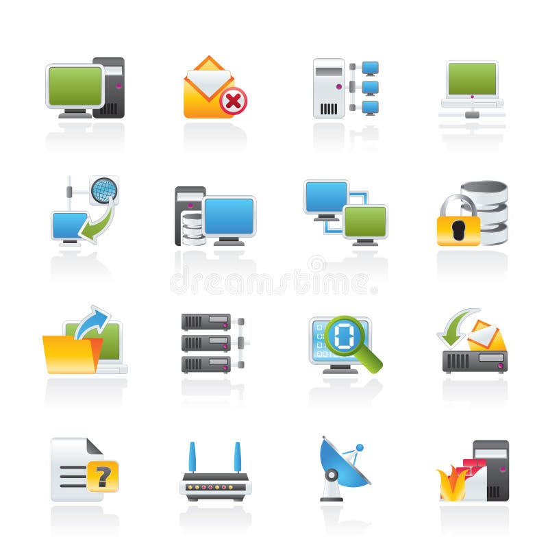Graphismes de réseau informatique et d'Internet illustration stock Graphismes de réseau informatique et d'Internet illustration stock