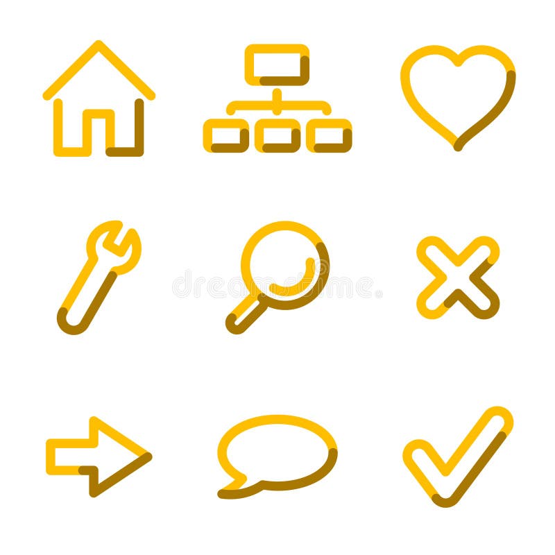 Graphismes de Web illustration stock Graphismes de Web illustration stock