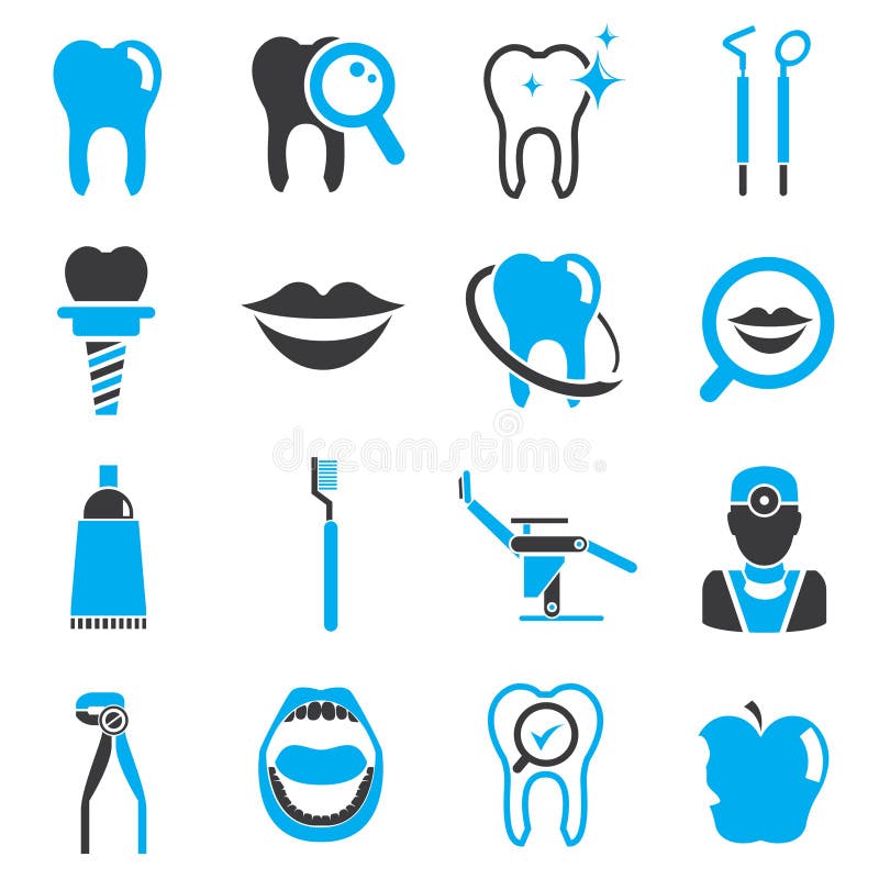 Graphismes dentaires illustration stock Graphismes dentaires illustration stock