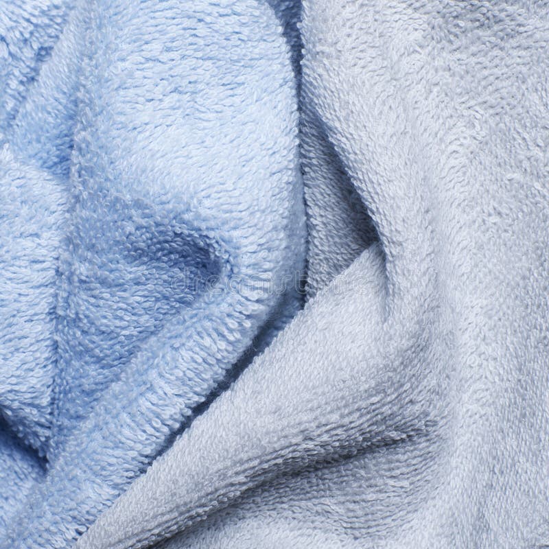 Graphite Cold and Blue, the Color of Terry Towels. Stock Photo - Image ...