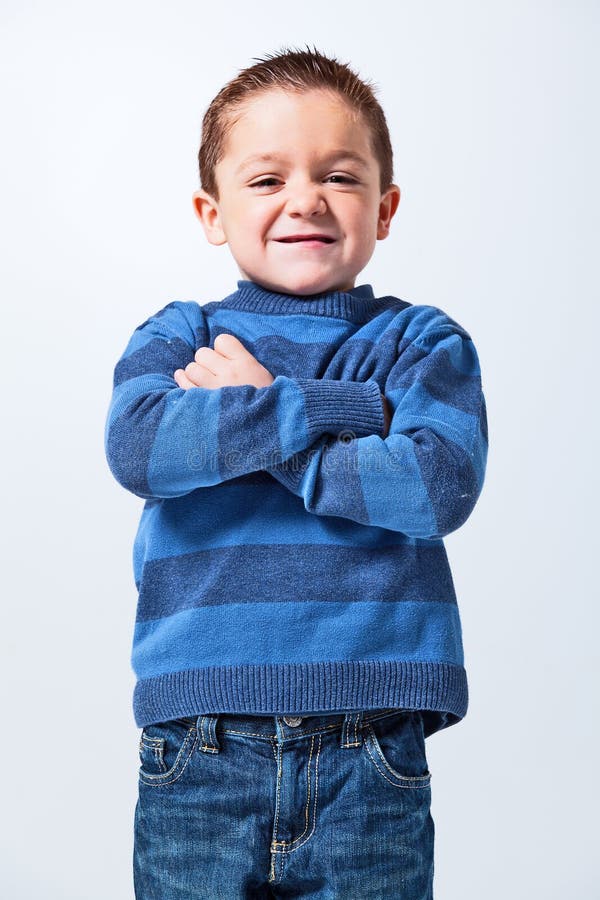 Grappig Little Boy royalty-vrije stock fotografie Grappig Little Boy royalty-vrije stock fotografie