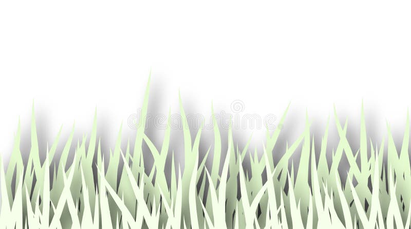 Grass cutout stock illustration. Illustration of vegetation - 14261967