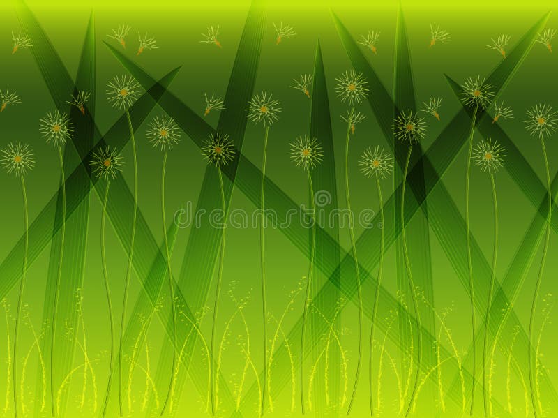 Grass Flower Background