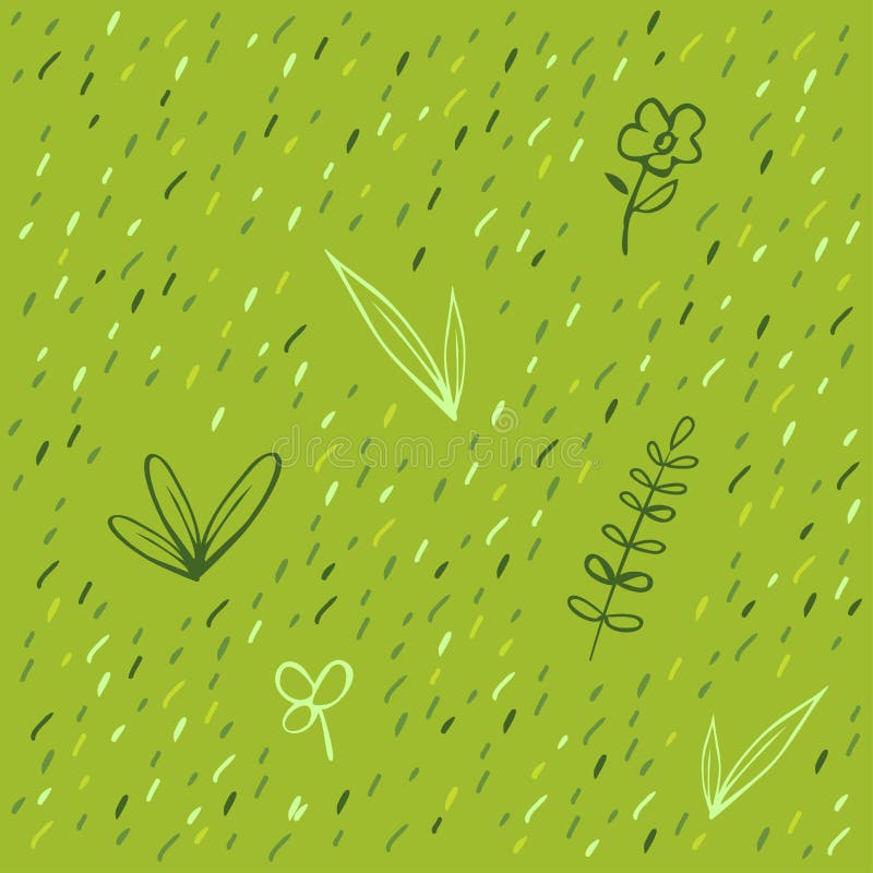 Grass pattern stock illustration