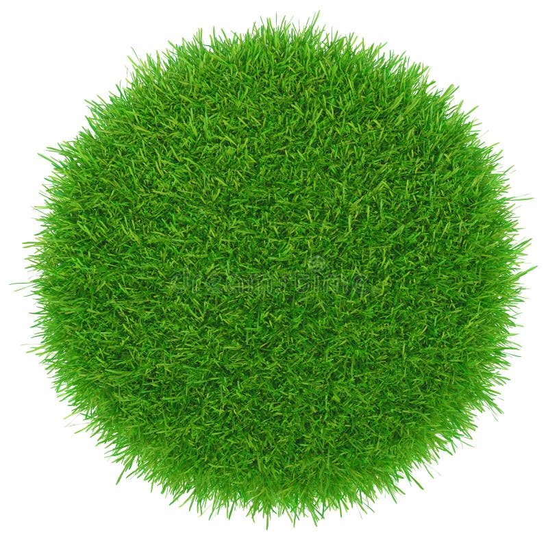 Grass Texture Background, Green Lawn for Background. 3d Rendering Stock