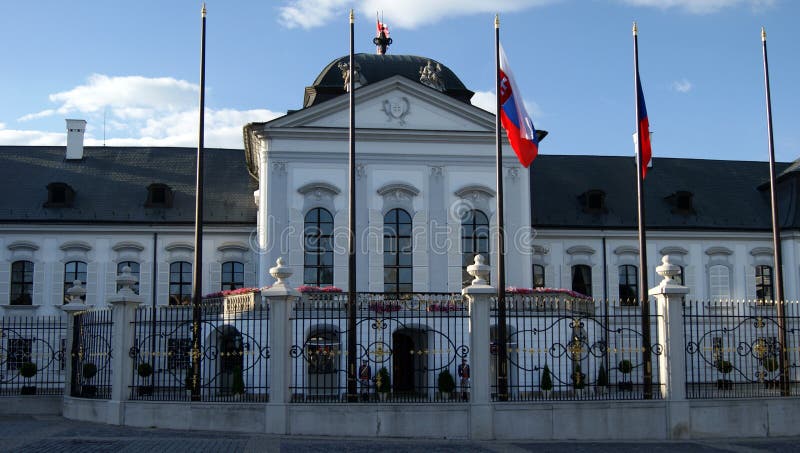 Grassalkovichov palác, rezidencia prezidenta SR, Bratislava, Slovensko