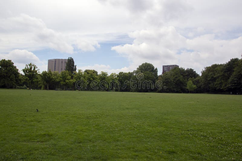 Grassfield At The Flevopark Park At Amsterdam The Netherlands 18-6-2020