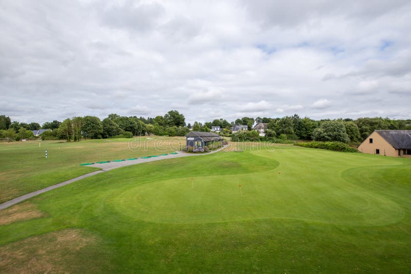 Grassland of an Outdoor Golf Course Stock Image Image of lifestyle