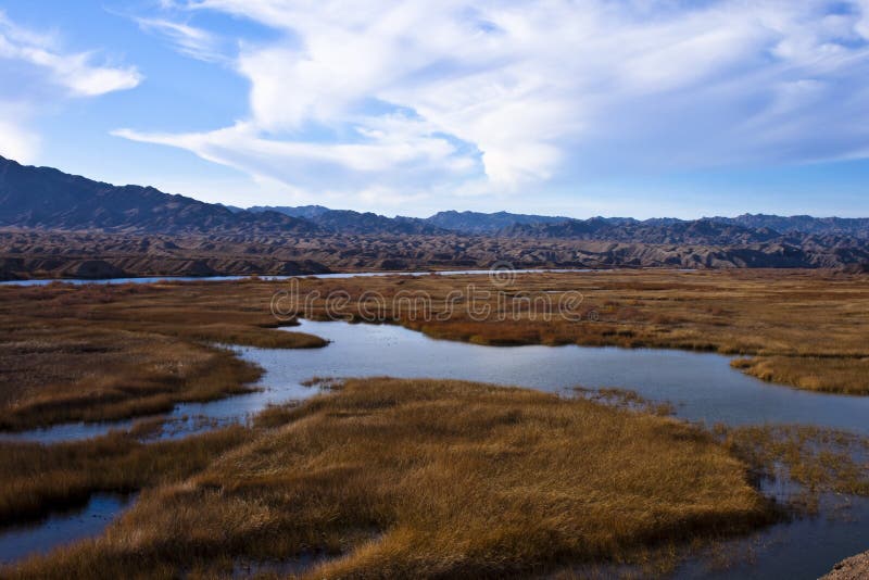 Grassy Lake stock image. Image of valley, mountain, water 12892757