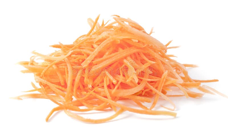 Grated carrots