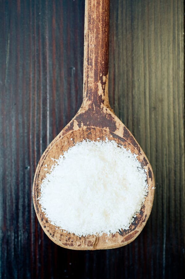 Grated Coconut Palm Sap Sugar or Gula Melaka Stock Photo Image of