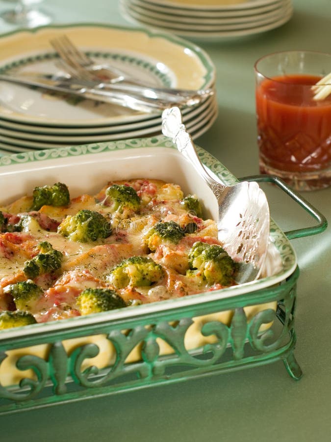 Gratin stock image. Image of sauce, cheese, herb, bechamel 24375749