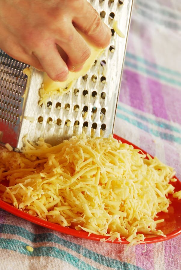 Grating Cheese.