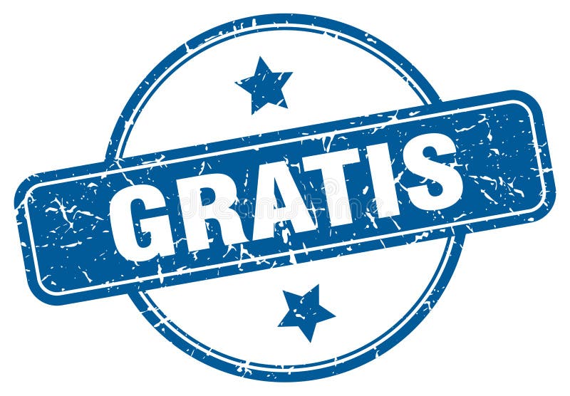 Gratis stamp stock vector. Illustration of template - 148442684