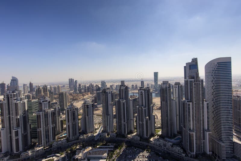 Gratte-ciel de Dubaï image libre de droits