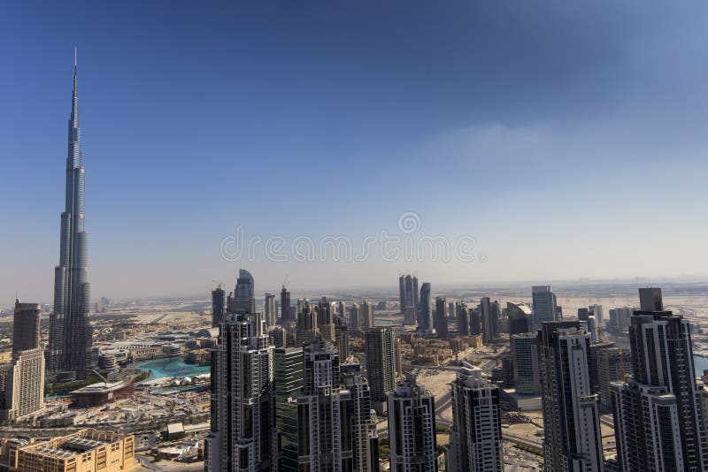 Gratte-ciel de Dubaï image stock