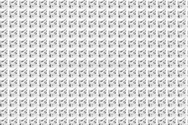 Grau oder Schwarzweiss--b&w abstrakte cgi-Zusammensetzung, Schnurmatten geometrisch Tapete für Grafikdesign 3d übertragen stock abbildung Grau oder Schwarzweiss--b&w abstrakte cgi-Zusammensetzung, Schnurmatten geometrisch Tapete für Grafikdesign 3d übertragen stock abbildung