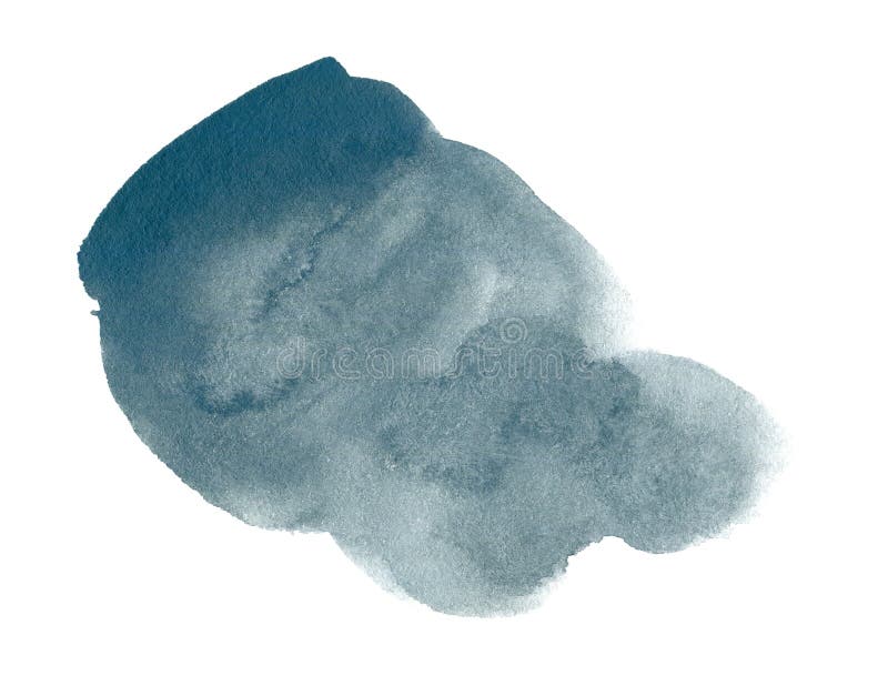 Grauer Marengo-Farbfleck. Aquarellhintergrund für Logo oder Text lizenzfreie abbildung