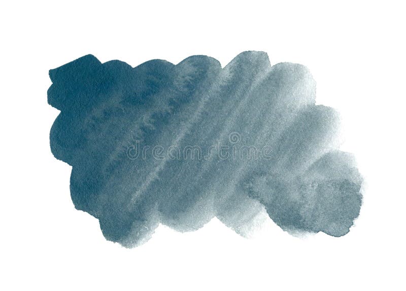 Grauer Marengo-Farbfleck. Aquarellhintergrund für Logo oder Text stock abbildung