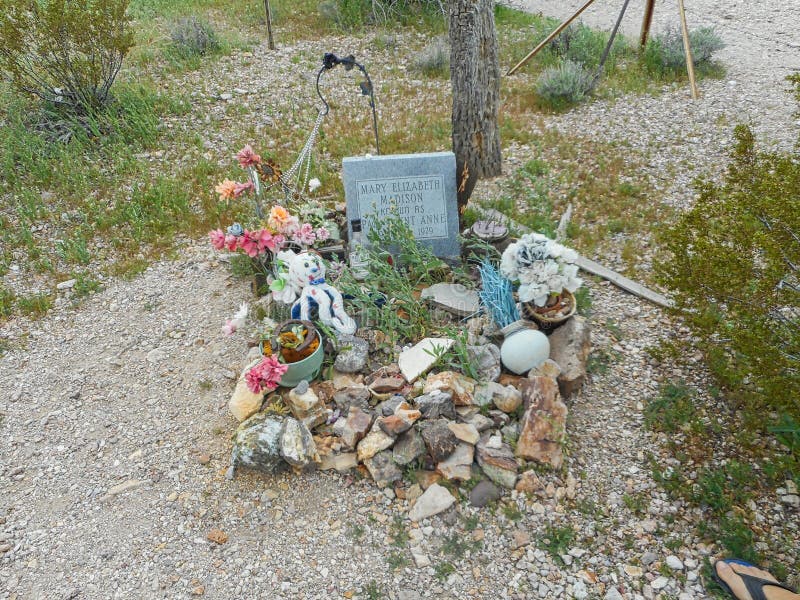 a grave from a cowgirl in Texas stock photography a grave from a cowgirl in Texas stock photography