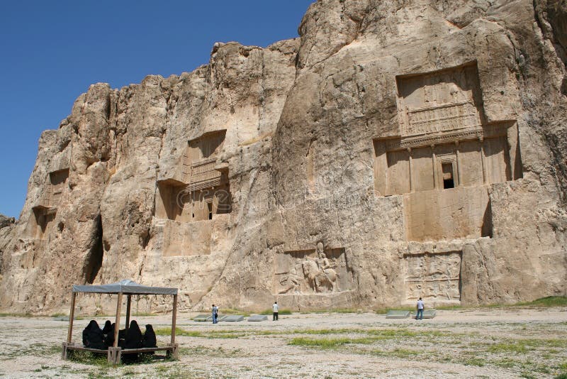 Grave of king Daeiros near Persepolis