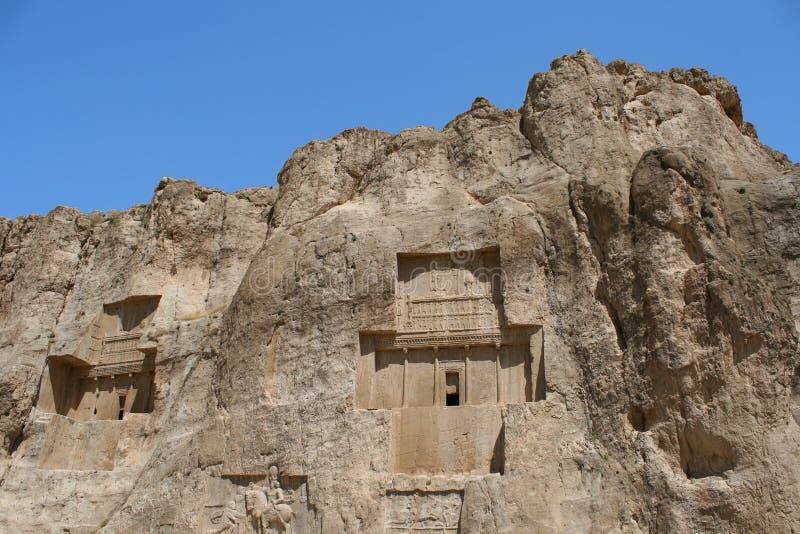 Grave of king Daeiros near Persepolis