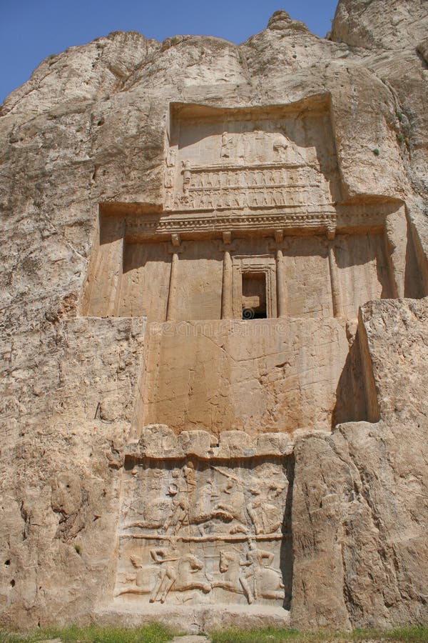 Grave of king Daeiros near Persepolis