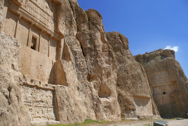 Grave of king Daeiros near Persepolis