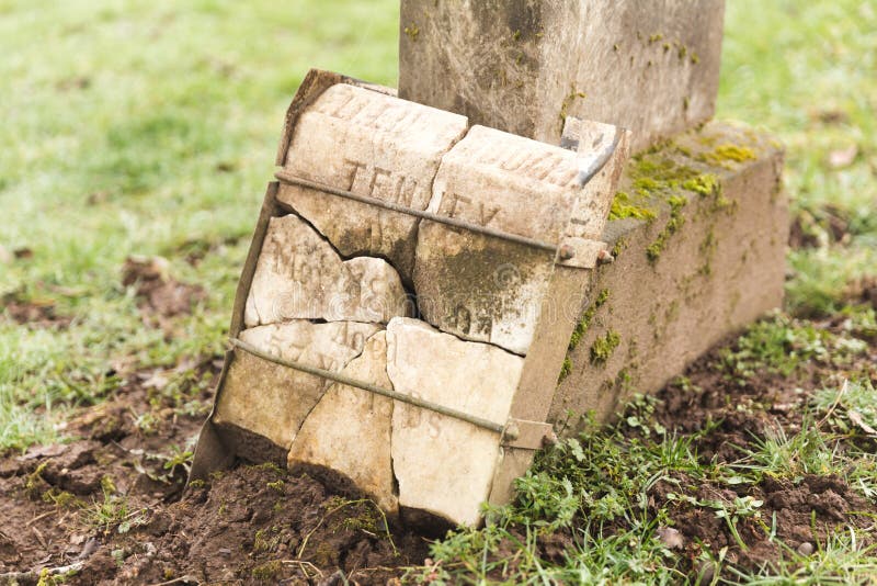 Grave Stone at Cemetery stock photo. Image of green, life 87555532