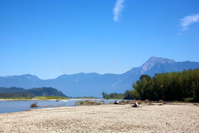 River Gravel Bar Mountains Stock Photos Free & RoyaltyFree Stock