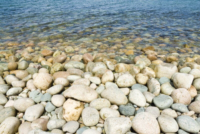 Gravel Beach stock photo. Image of canada, water, newfoundland 15230726