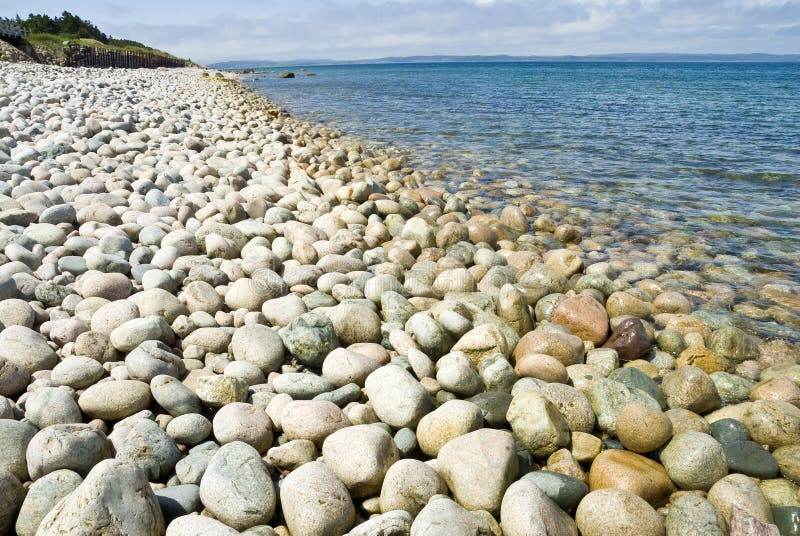 Gravel Beach stock photo. Image of gravel, gravels, canada 15230736