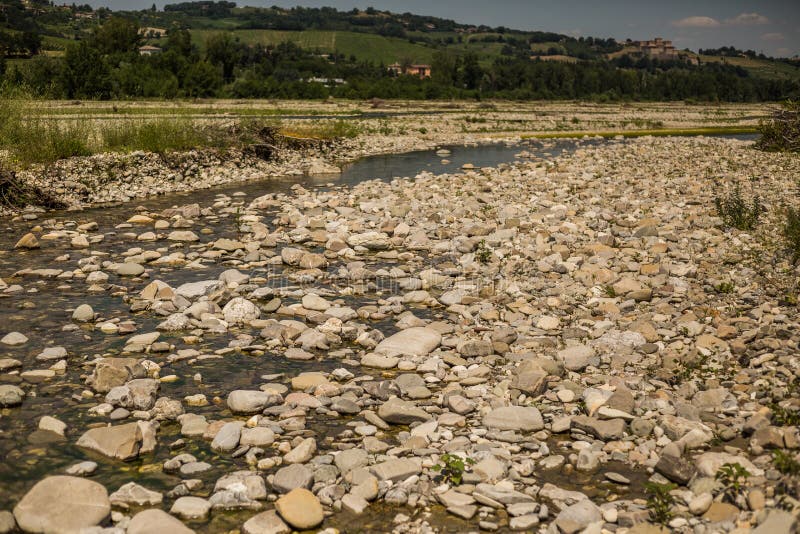 Gravel Bed Of The River Bed Stock Image Image of outdoors, karst