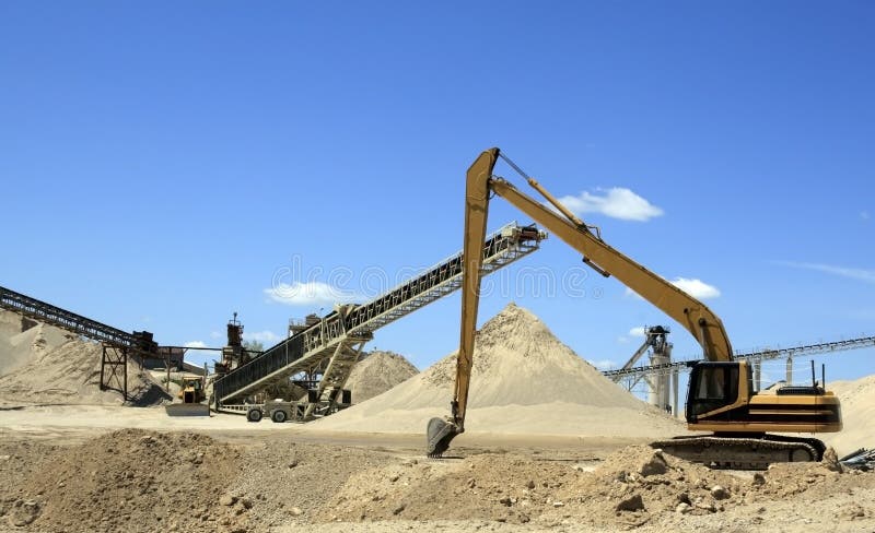 Gravel Pit Machinery