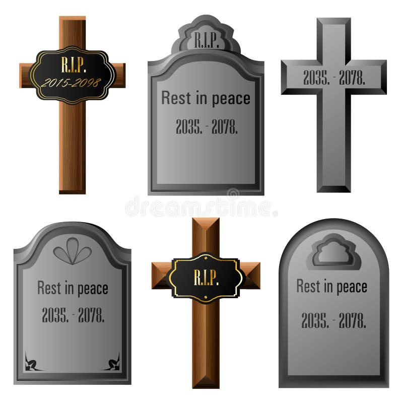 Gravestone set