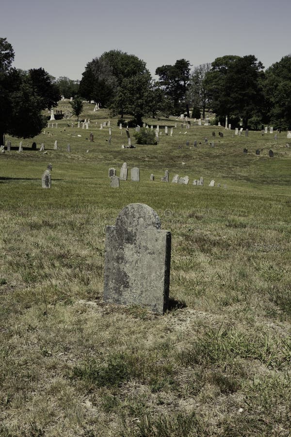 Graveyard in East Orleans, MA Stock Image Image of historical