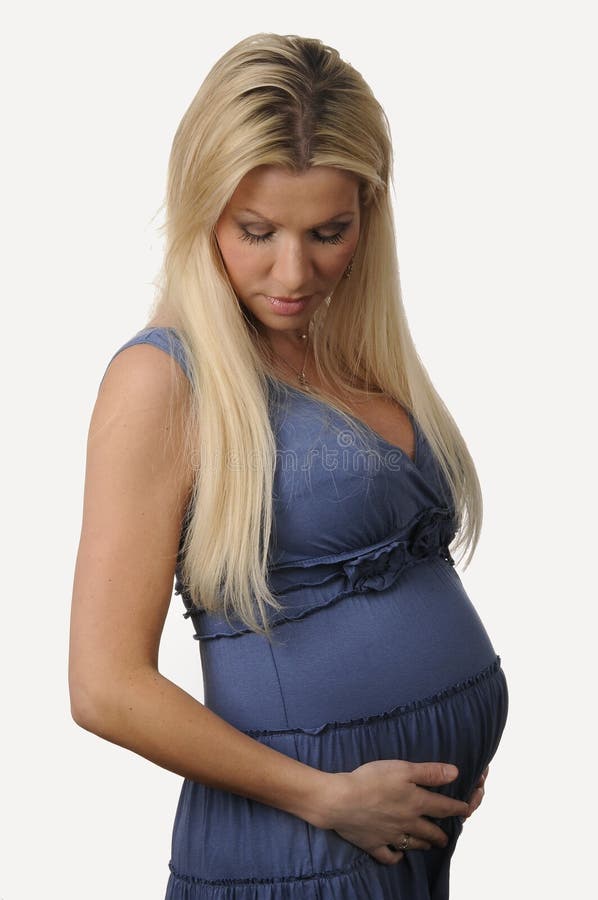 Gravidez Tardia fotografia de stock royalty free