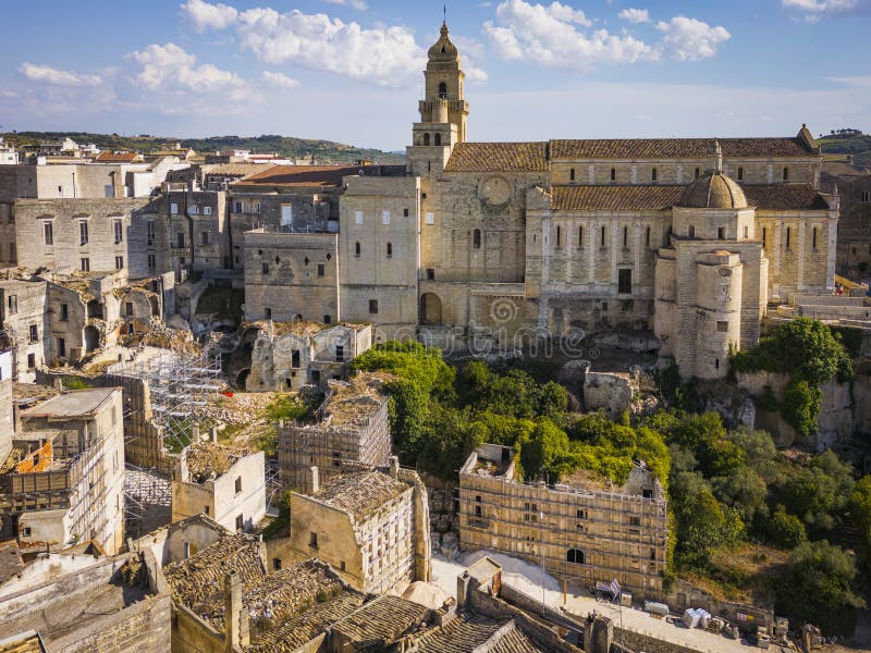 Gravina in Puglia Italy. royaltyfria foton