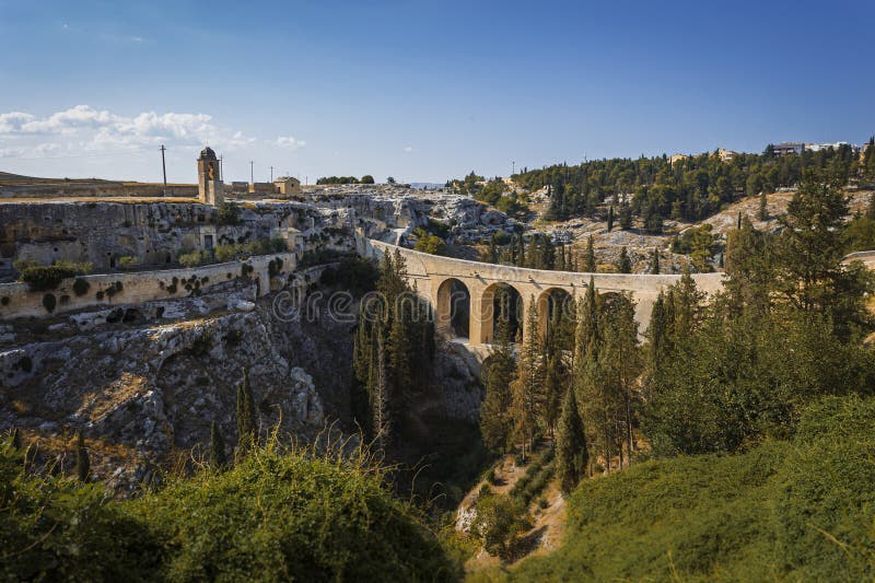 Gravina in Puglia Italy. royaltyfri fotografi