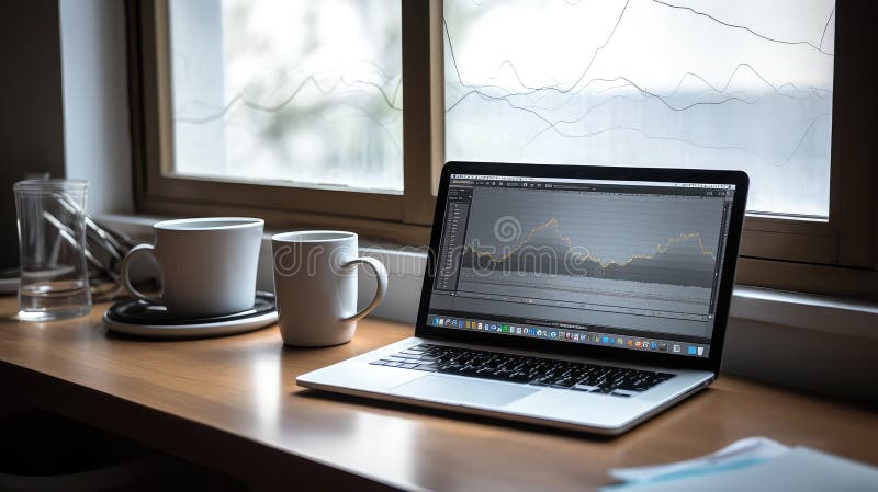 Gravitational physics grey data. stock illustration