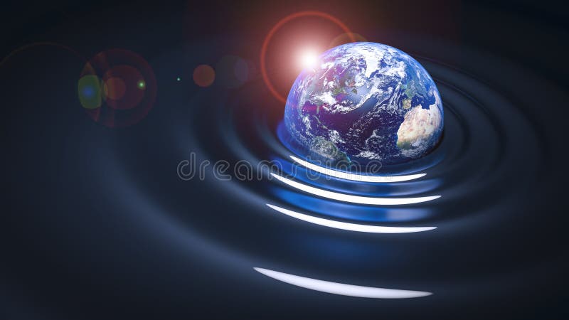 gravitationvåg på jord