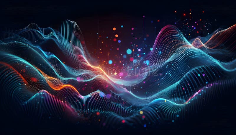 Explore a mesmerizing gravity wave abstract background, featuring fluid, dynamic waves and cosmic energy. Perfect for digital designs, wallpapers, and futuristic themes. Enhance your visuals with this stunning, space-inspired motion effect