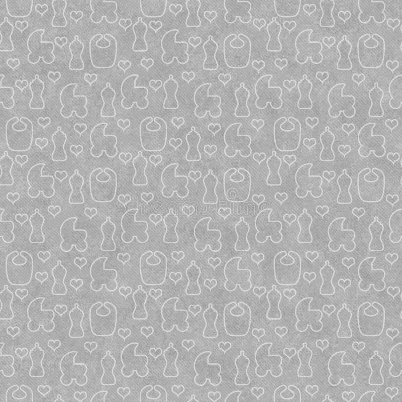 Gray Baby Tile Pattern Repeat Background Stock ...