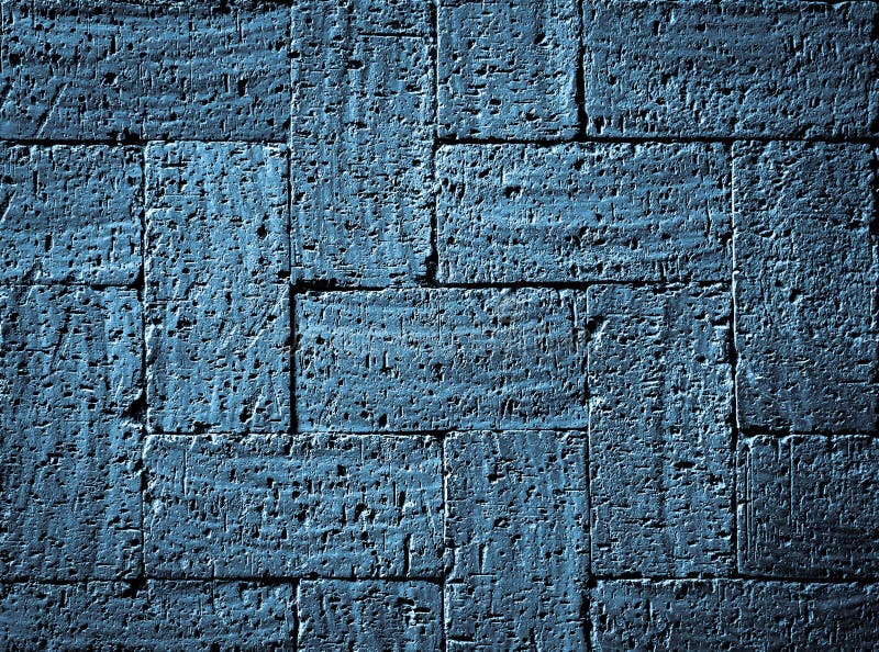 Gray blue burnt bricks pavement