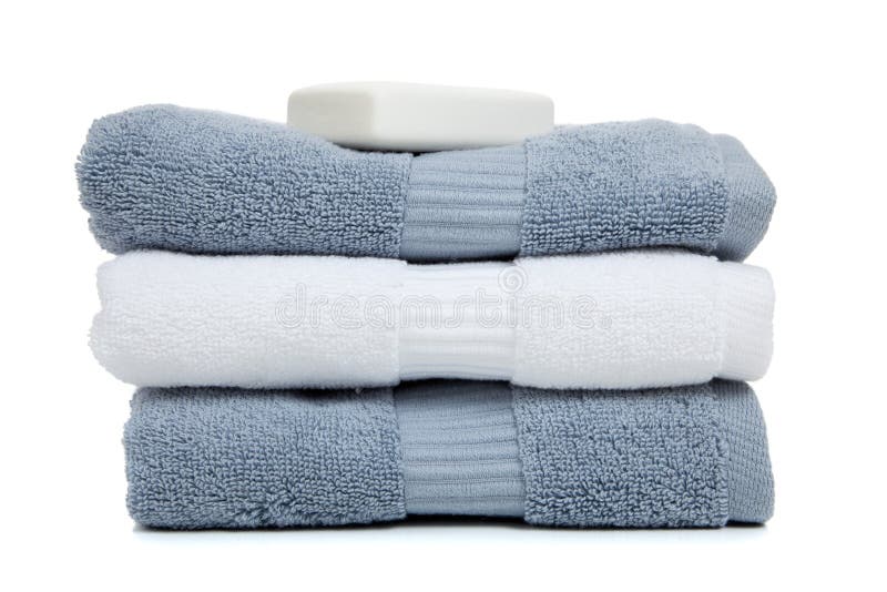 Two bath towels stock photo. Image of bath, cotton, towels - 3045592