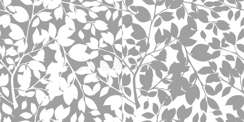 Gray branches of a tree. Seamless pattern. Vector illustration vector illustration
