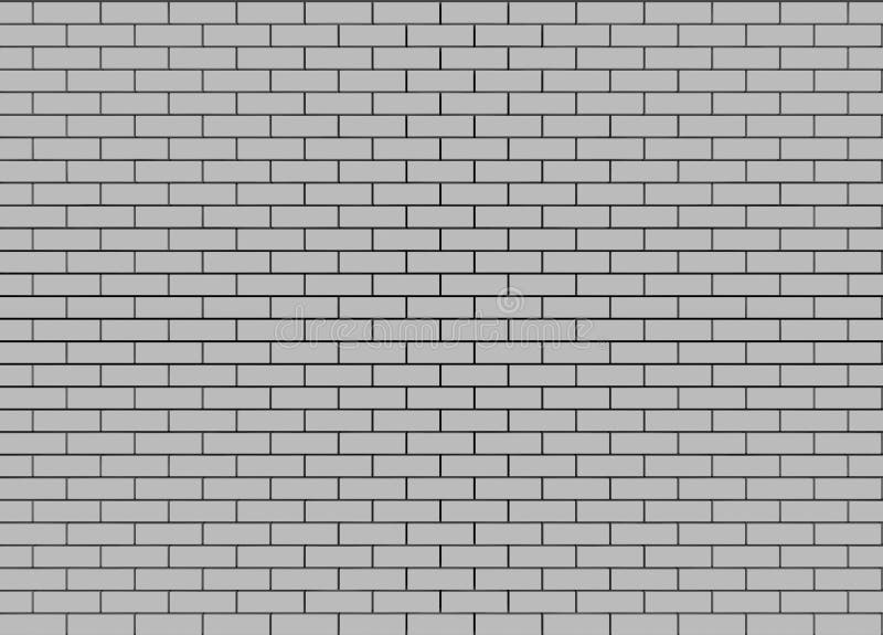 Gray Brick Wall. Seamless Texture.