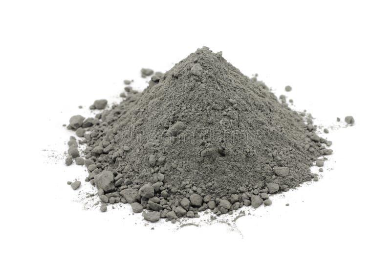 Gray cement powder stock photo. Image of heavy, construction - 43874974